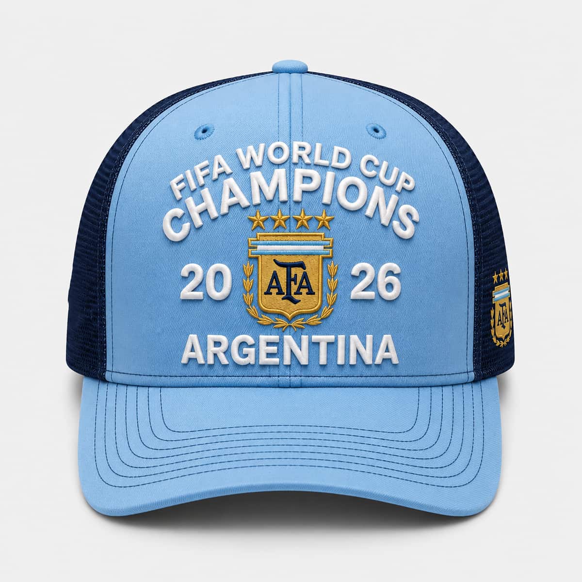 2026 World Cup Champions Argentina Mesh Cap