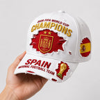 2026 World Cup Champions Spain Distressed Hat