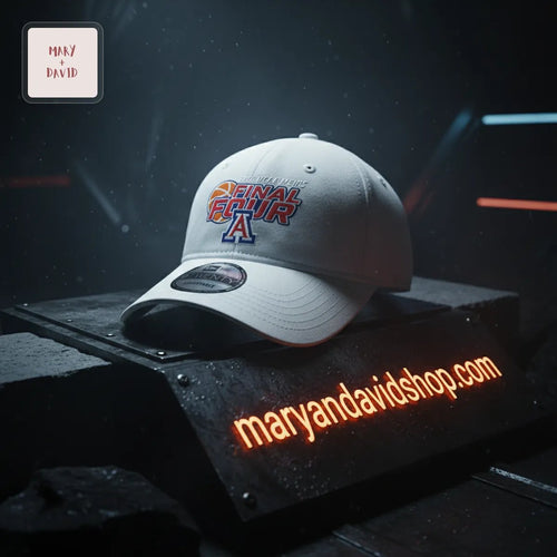 2026 NCAA Men’s Final Four A Logo White Adjustable Cap
