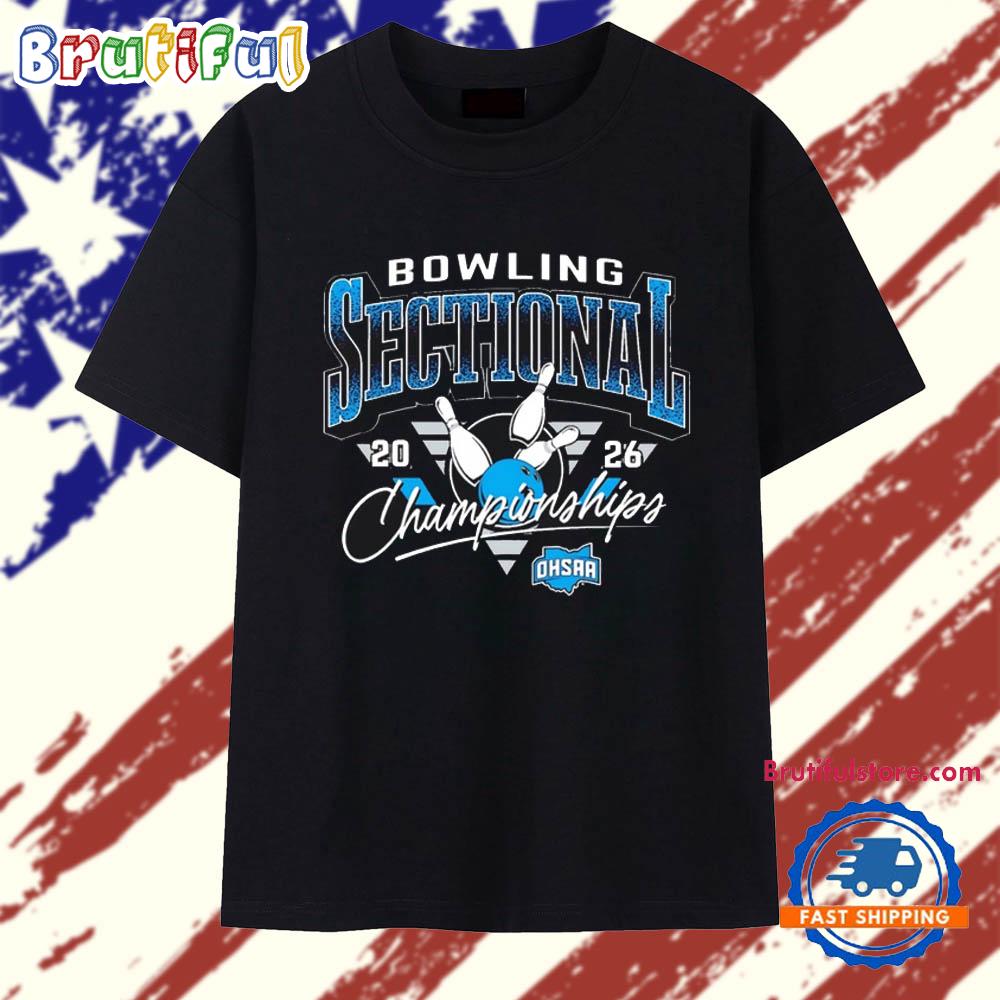 2026 OHSAA Bowling Sectionals logo T Shirt