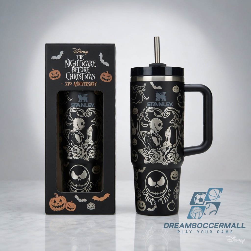 The Nightmare Before Christmas 30th Anniversary Jack Skellington and Sally Stanley Tumbler
