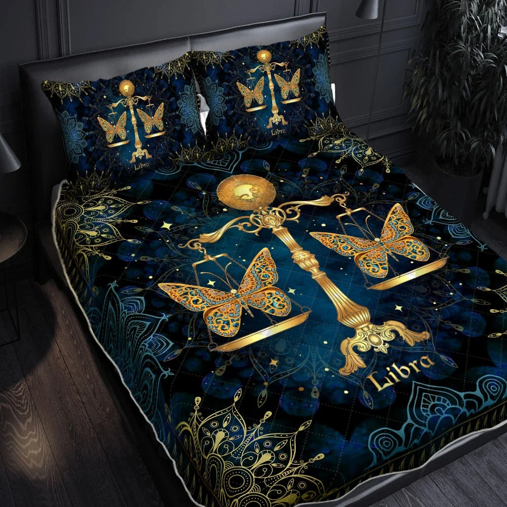 Hippie Quilt Bedding Set - Free Spirit Color Home Bedding