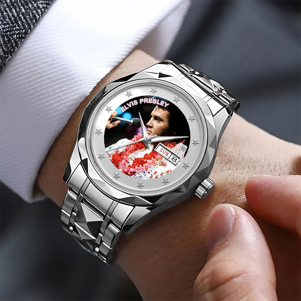 Elvis Presley Alloy Luxury Quartz Watch - MAITM12682