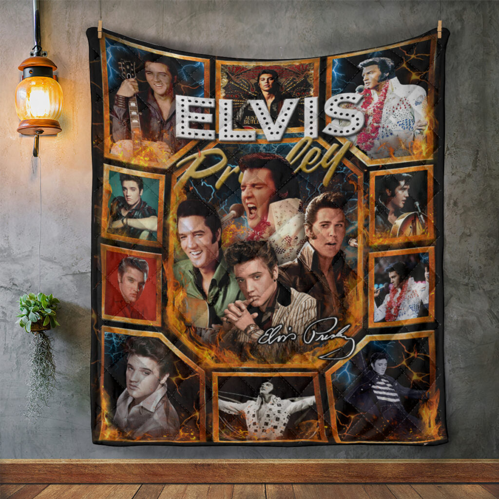 Elvis Presley Quilt Blanket - MAITM 8677