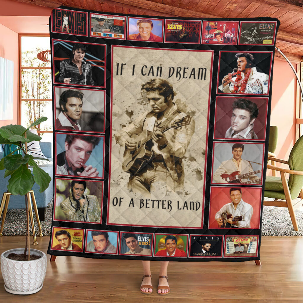 Elvis Presley Quilt Blanket - MAITM 9201