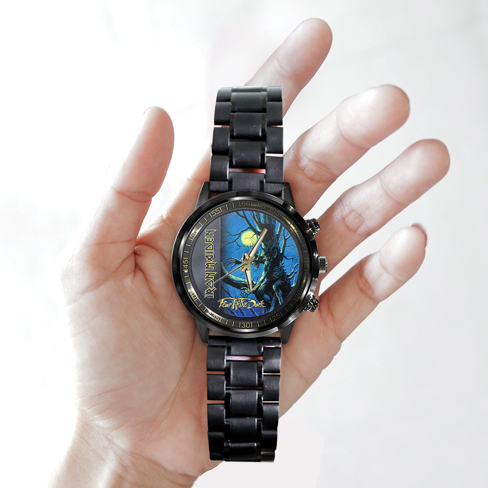 Iron Maiden Black Stainless Steel Watch - MAITM 11249