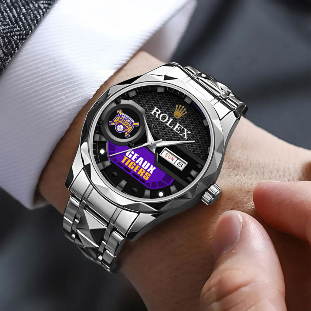 LSU Tigers Baseball x Rolex Alloy Luxury Quartz Watch - MAITM 11903