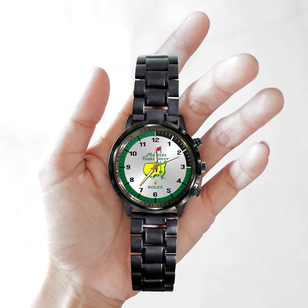 Masters Tournament x Rolex Black Stainless Steel Watch - MAITM 6214