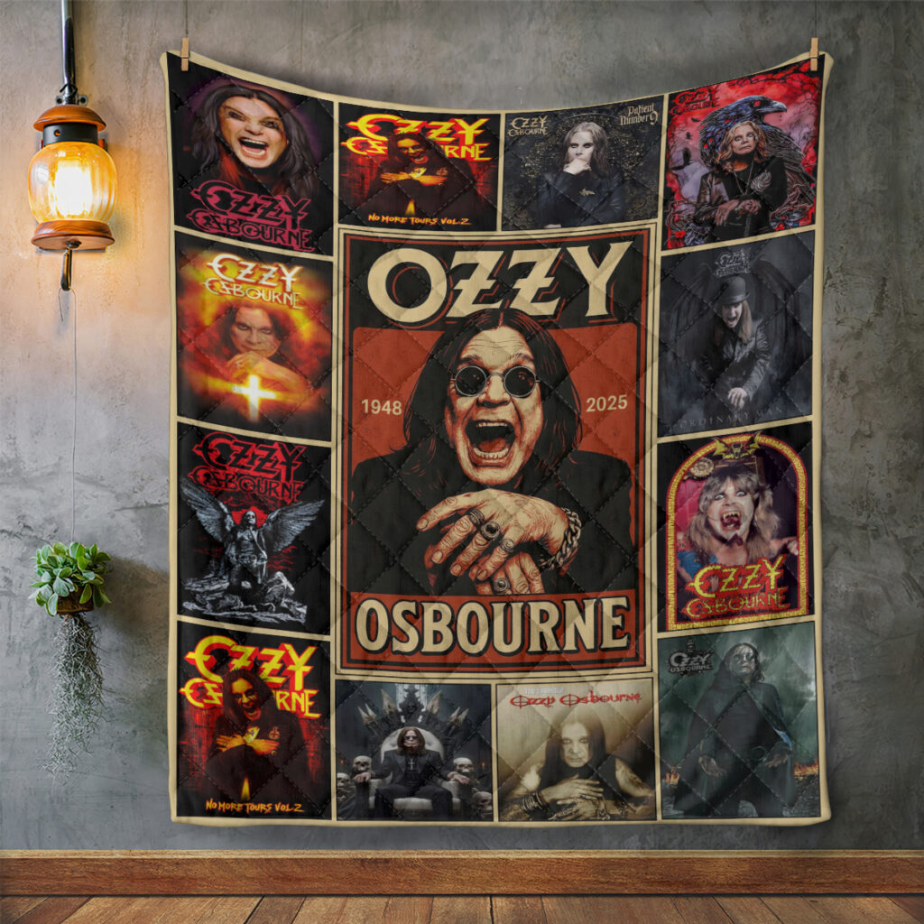 Ozzy Osbourne Quilt Blanket – MAITM 12566