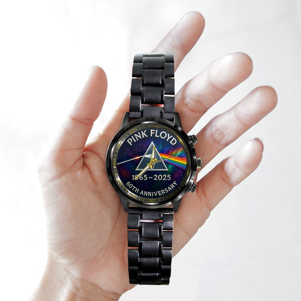 Pink Floyd Black Stainless Steel Watch - MAITM12564