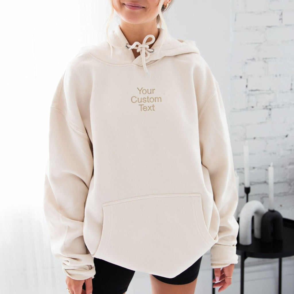 Custom Embroidered Hoodie | Personalized Hoodie