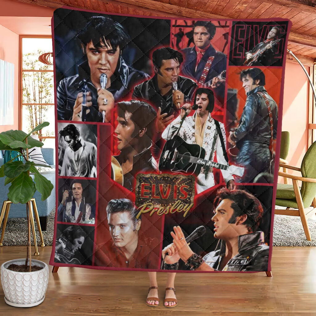 Elvis Presley Quilt Blanket - HOATT 6813