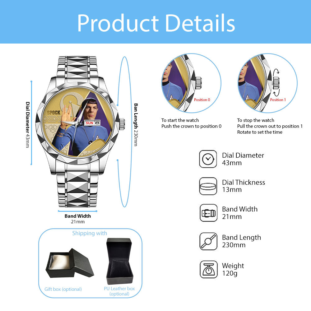 Star Trek Alloy Luxury Quartz Watch - MAITM12612