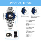 US Navy Alloy Luxury Quartz Watch - MAITM 12494
