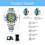 US Navy Alloy Luxury Quartz Watch - MAITM12671