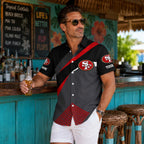 Custom Diagonal Stripe San Francisco 49ers Shirt