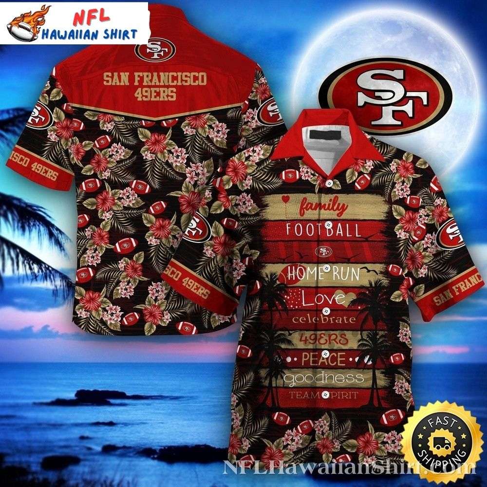 Celebration Script San Francisco 49ers Hawaiian Shirt
