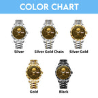 Megadeth Alloy Luxury Quartz Watch - MAITM12597