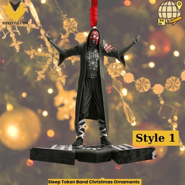 Sleep Token Band Christmas Ornaments
