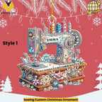 Sewing Custom Christmas Ornament