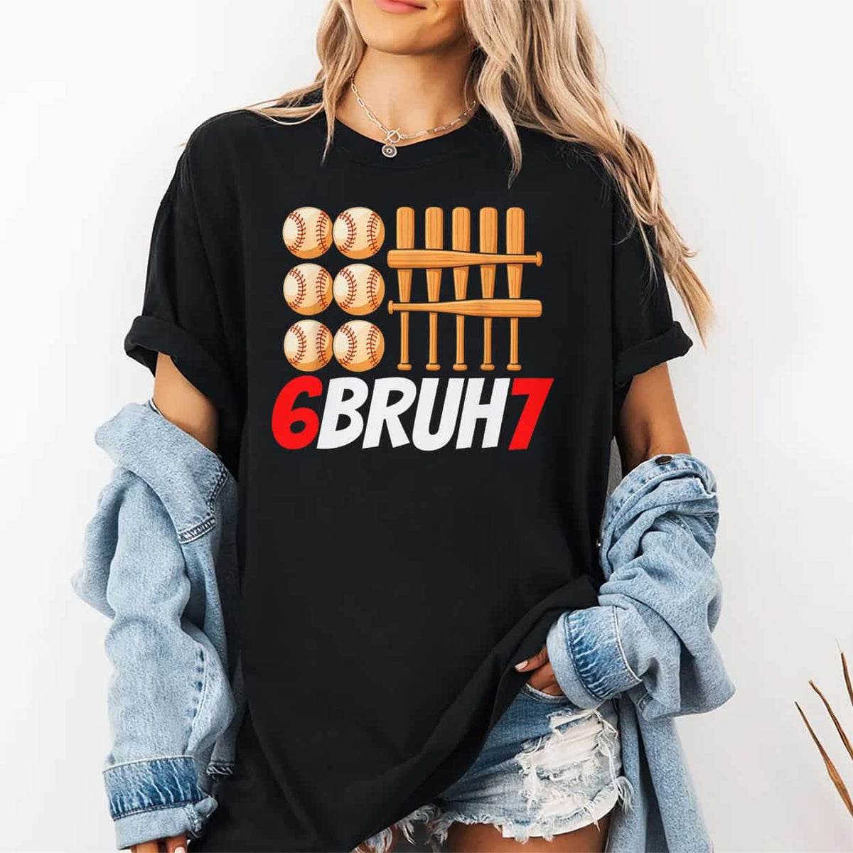 67 Bruh Baseball Christmas Shirt