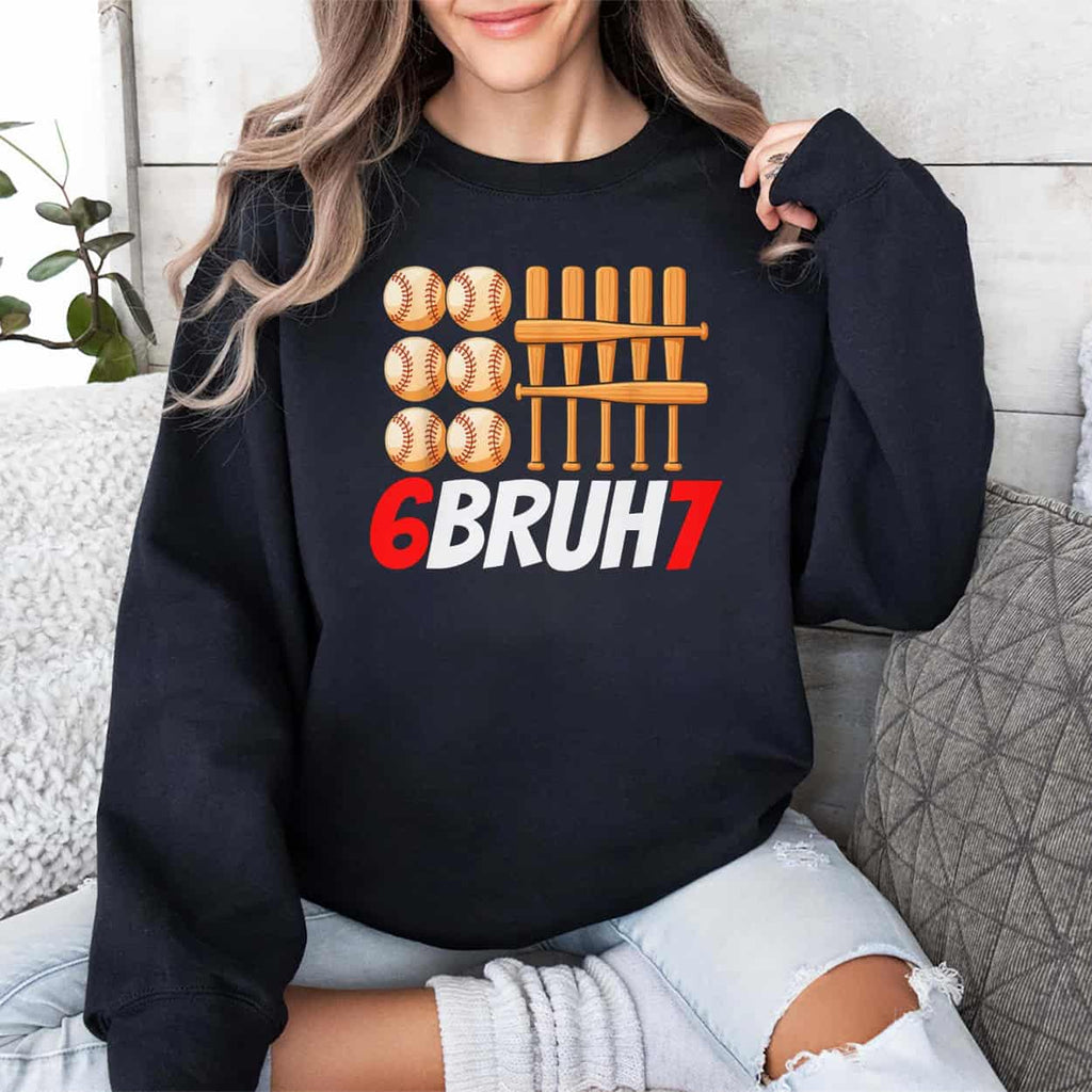 67 Bruh Baseball Christmas Shirt