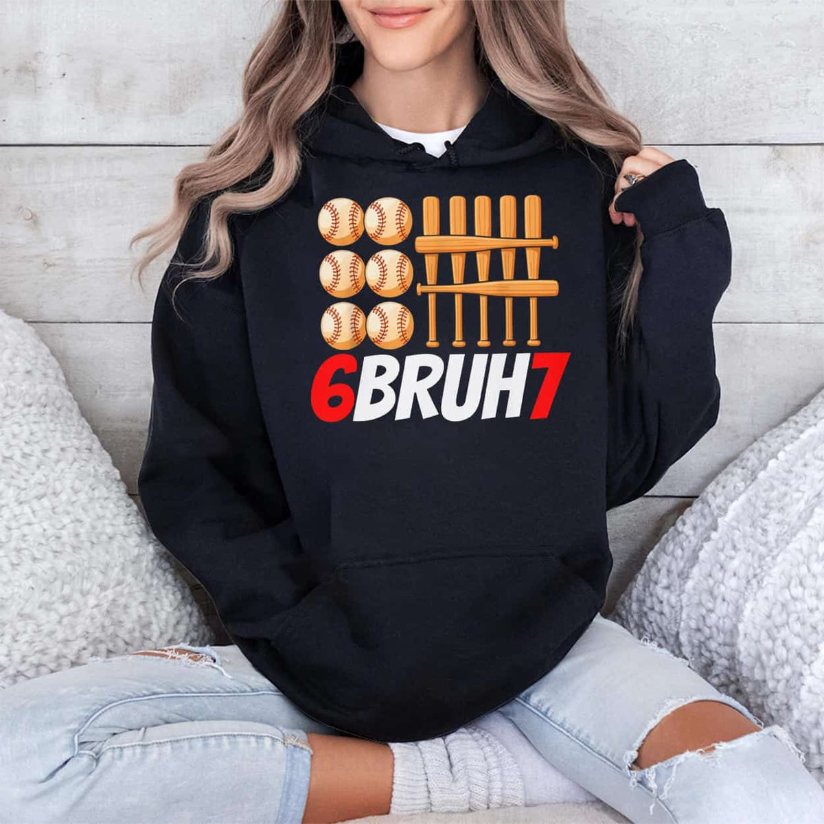 67 Bruh Baseball Christmas Shirt