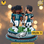 Philadelphia Eagles Christmas Ornaments