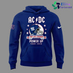 AC/DC x New York Giants Power Up Tour 2026 Pullover Hoodie