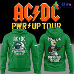 AC/DC x Philadelphia Eagles Power Up Tour 2026 Pullover Hoodie