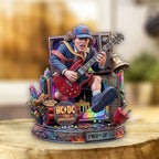 AC/DC 53rd Anniversary 2026 Custom Shape Acrylic Plaque – TMTHU5164