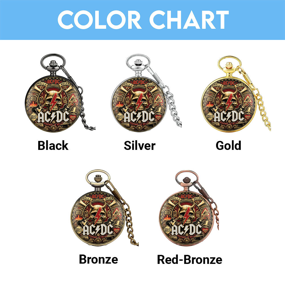AC/DC 53rd Anniversary 2026 Pocket Watch - TMTHU7103