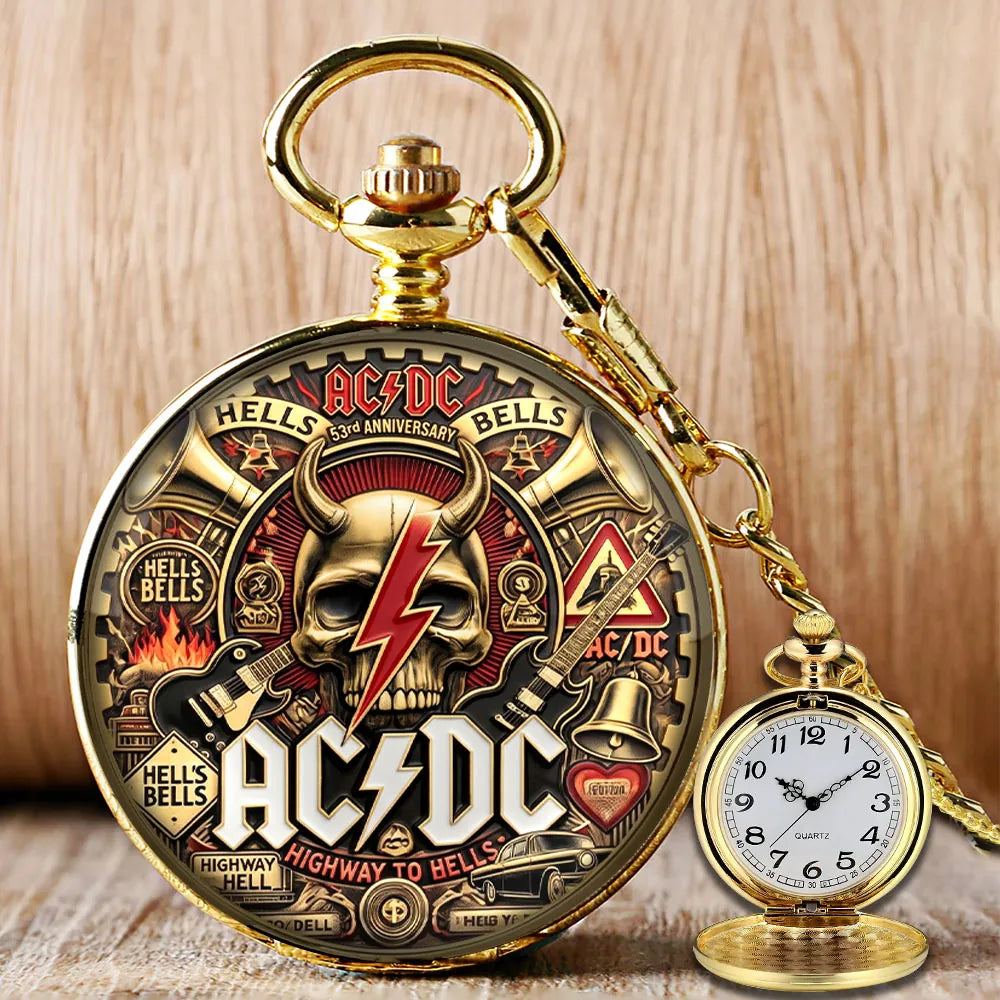 AC/DC 53rd Anniversary 2026 Pocket Watch - TMTHU7103