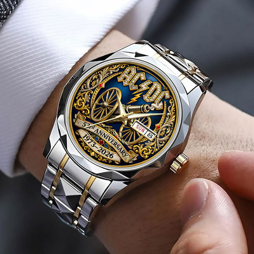 AC/DC 53rd Anniversary Alloy Luxury Quartz Watch - HOATT16760