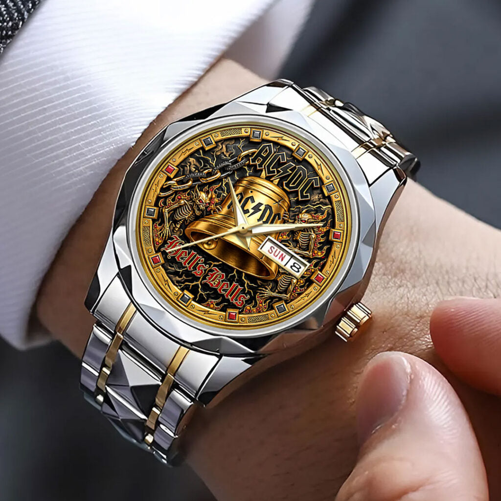 AC/DC Alloy Luxury Quartz Watch - HOATT16761