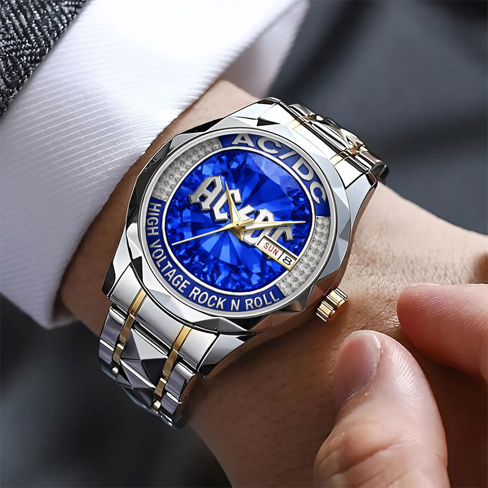AC/DC Alloy Luxury Quartz Watch - TANTN20916