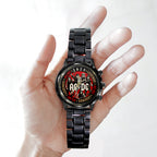 AC/DC Black Stainless Steel Watch - GNE NEW274
