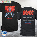 ACDC Bratislava July 21st PWR Europe 2024 Event T Shirt
