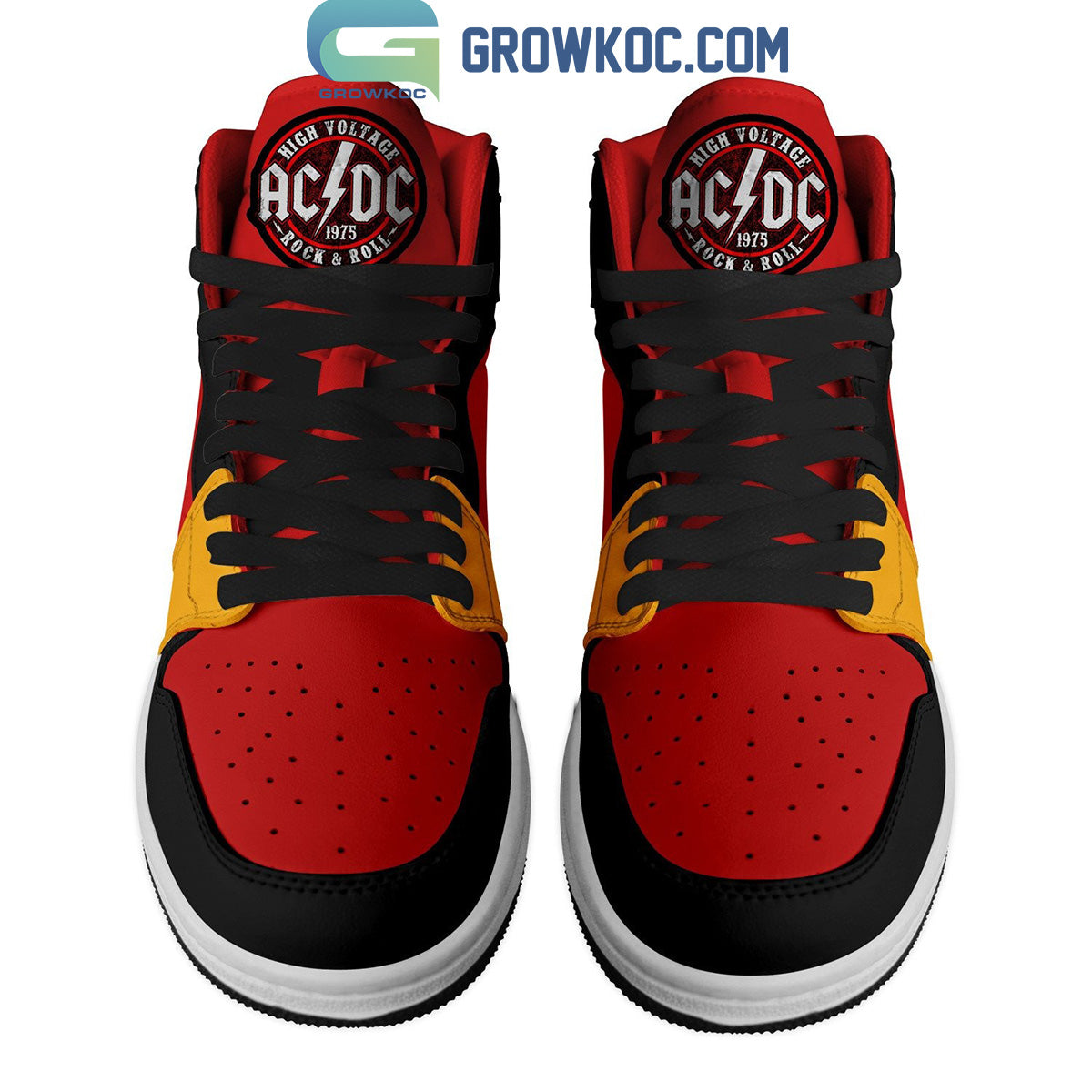 ACDC Let There Be Rock Air Jordan 1 Shoes