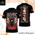 ACDC PWR UP World Tour 2026 Shirt