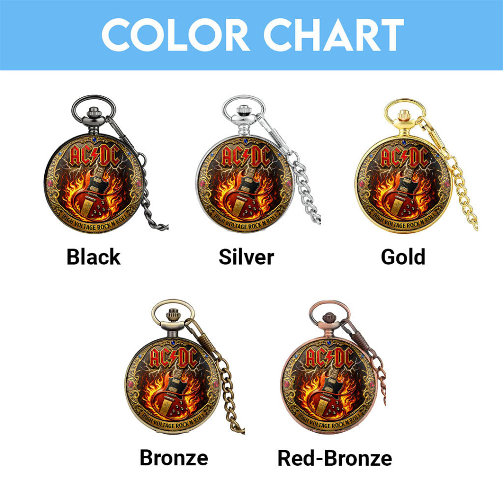 AC/DC Pocket Watch - HOATT16985
