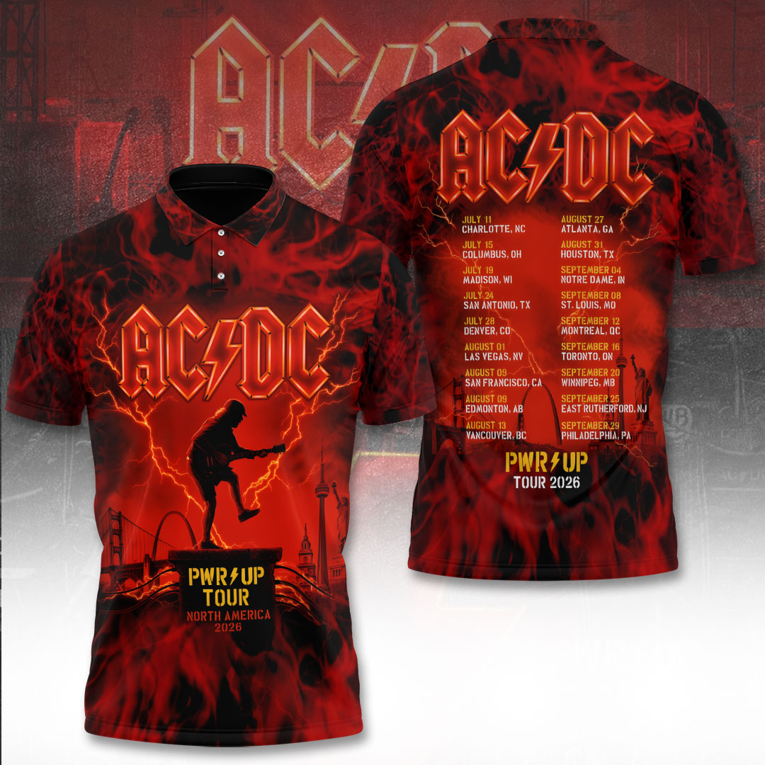 AC/DC Tour 2026 3D Apparel – TANTN24834