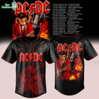 AC/DC Tour 2026 Black Jersey Limited Edition