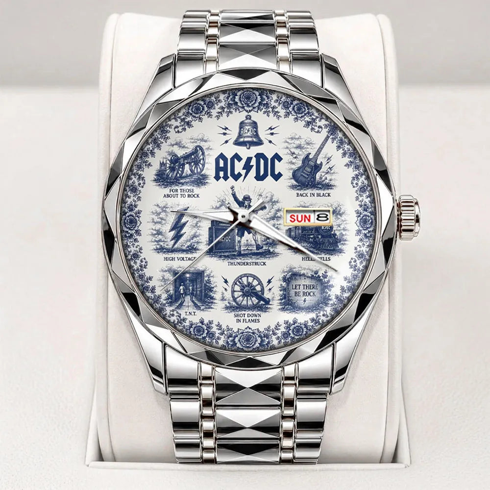 AC/DC Alloy Luxury Quartz Watch - TANTN24475