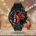 AC/DC Black Stainless Steel Watch - GNE 734