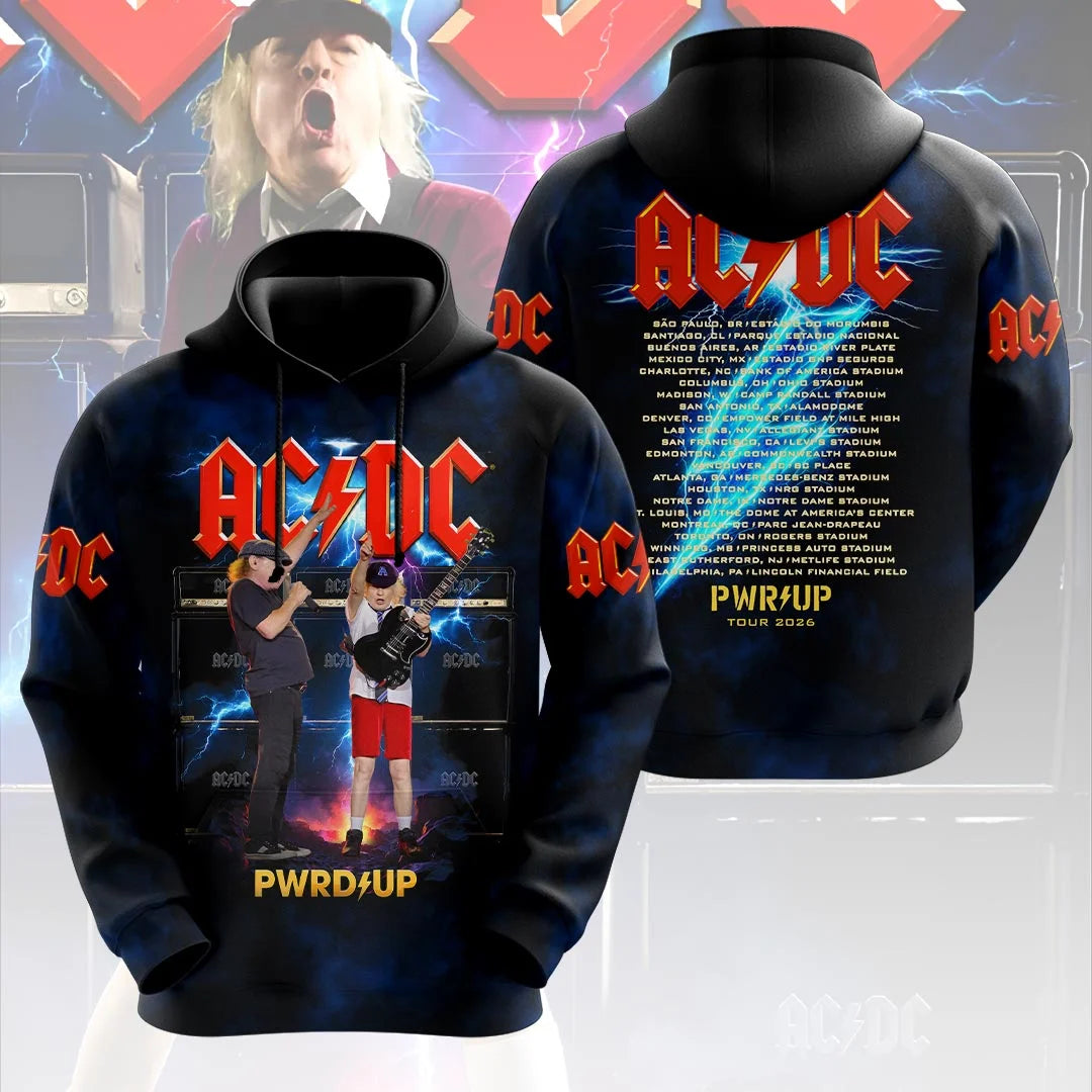 AC/DC World Tour 2026 3D Apparel – HOATT20378