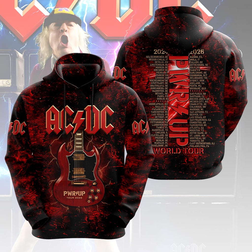 AC/DC World Tour 2026 3D Apparel – HOATT20276