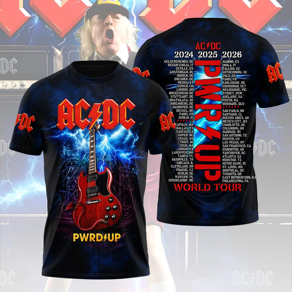 AC/DC World Tour 2026 3D Apparel – HOATT20181