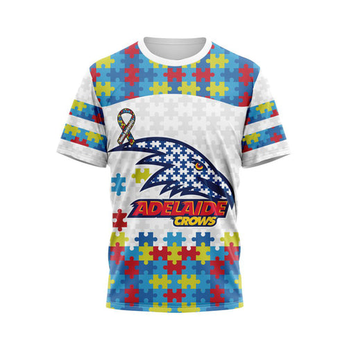 AFL Adelaide Football Club Autism Awareness Personalized Hoodie T Shirt