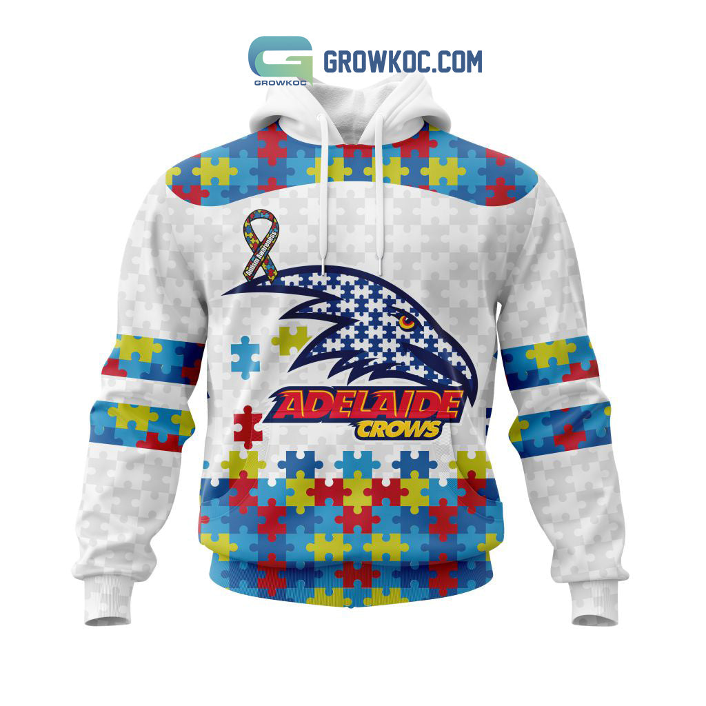 AFL Adelaide Football Club Autism Awareness Personalized Hoodie T Shirt